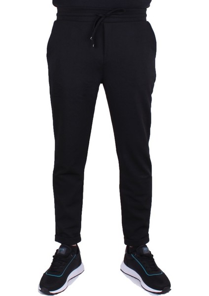 DMG23-619962 Siyah Normal Bel Dar Paça Jakarlı Erkek Pantolon fiyatları