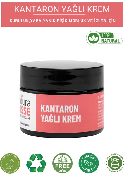 Kantaron Merhemi 50 Ml Vücut Bakım Kremi