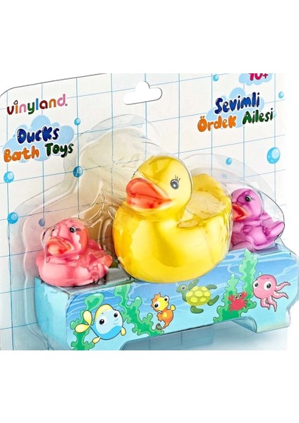 Ördek Ailesi Banyo Oyuncağı