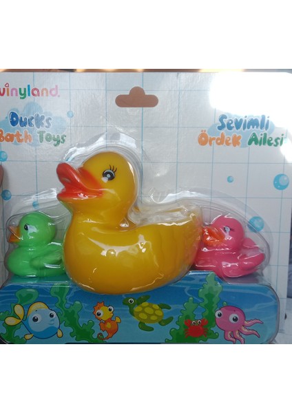 Ördek Ailesi Banyo Oyuncağı