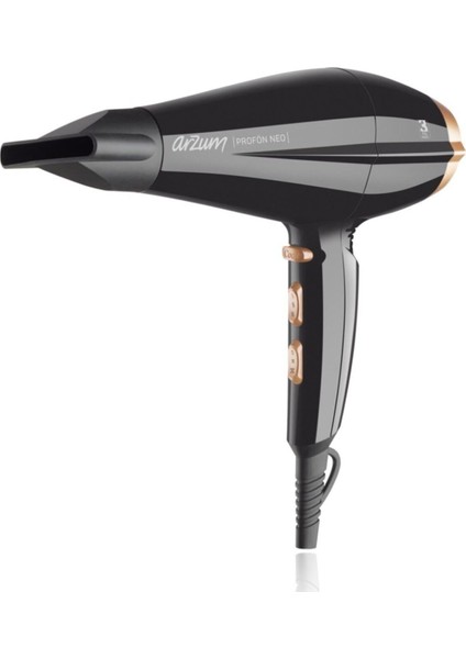 AR5047 Profön Neo Ac 2300 Watt Profesyonel Saç Kurutma Makinesi - Siyah