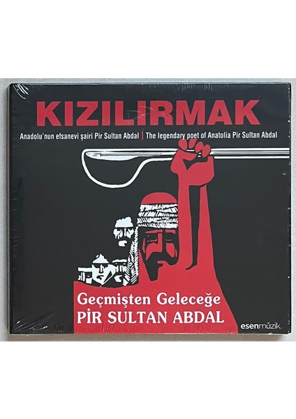 Kızılırmak Geçmişten Geleceğe Pir Sultan Abdal CD (Jelatininde Sıfır Orjinal Dönem Baskı)