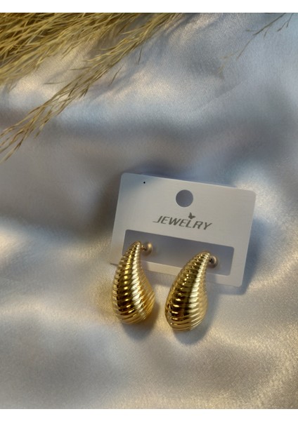 Gold Çizgili Küpe fiyatları