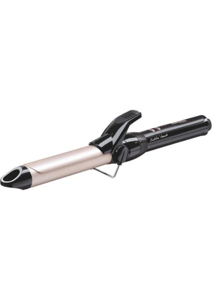 Babyliss Beyaz saç maşası, parlak ve düz saçlar için seramik plaka, 180°C, 25 mm çap