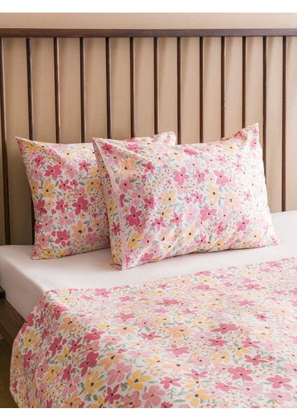 Lcw Home Çiçek Baskılı Çift Kişilik Pike Seti