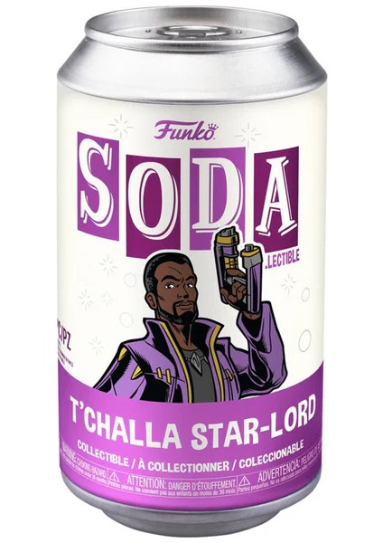 Soda Figure - What If ...? T'challa Star-Lord - Common *** Chase Değildir!!!!***