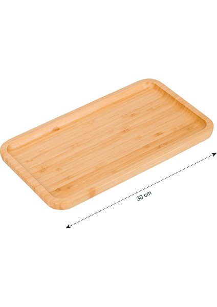 Lcw Home Ahşap Sunum Tabağı 30 cm