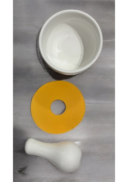 Porselen Tokmaklı Havan Seti 10 cm fırsatları