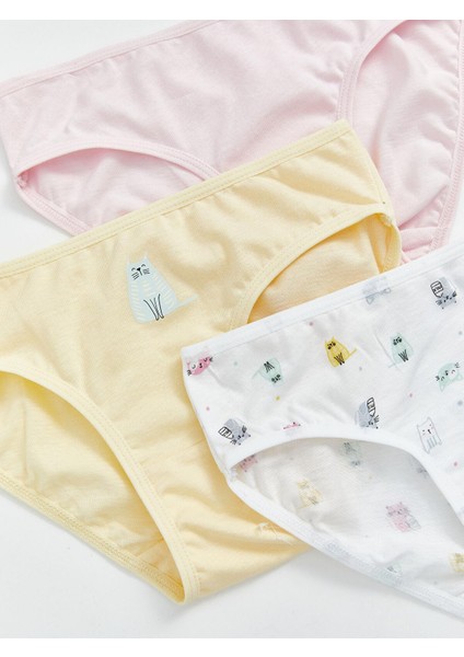 Lcw Kids Beli Lastikli Kız Çocuk Külot 3'lü fiyatları