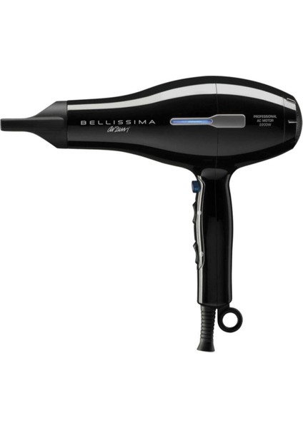 AR5004 Bellissima Ac 2200W Profesyonel Saç Kurutma ve Fön Makinesi - Siyah