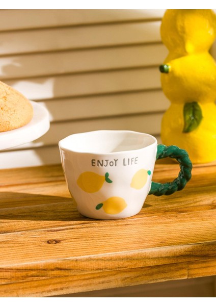 Lcw Home Limon Baskılı Seramik Kupa 270 ml