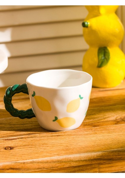 Lcw Home Limon Baskılı Seramik Kupa 270 ml