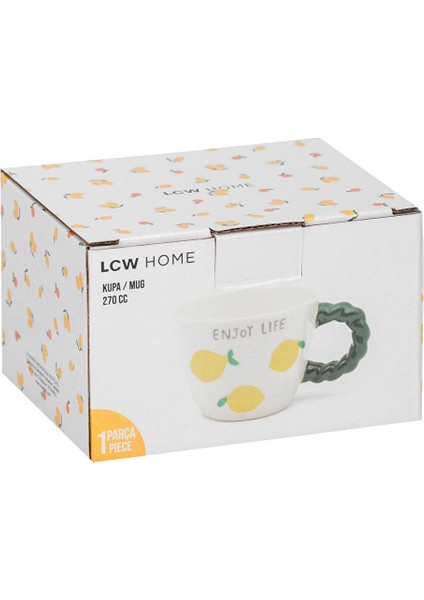 Lcw Home Limon Baskılı Seramik Kupa 270 ml