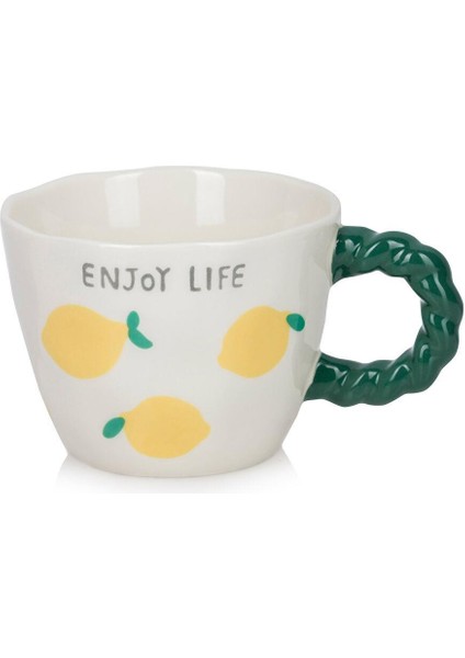 Lcw Home Limon Baskılı Seramik Kupa 270 ml