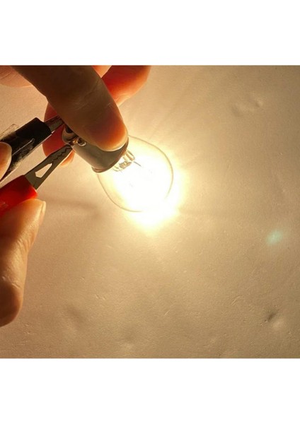 10 Adet 12V P21W 93 Tek Duy Düz Tırnak Ampul BA15S