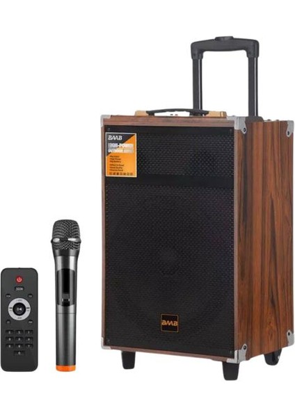 B-Q12 12''30CM Kablosuz 1 El Mikrofon Bluetooth Şarjlı Müzik Kutusu