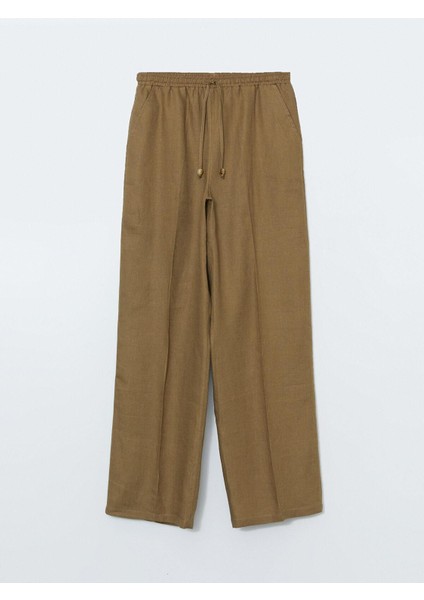 Lcw Vision Beli Lastikli Keten Kadın Pantolon indirimleri