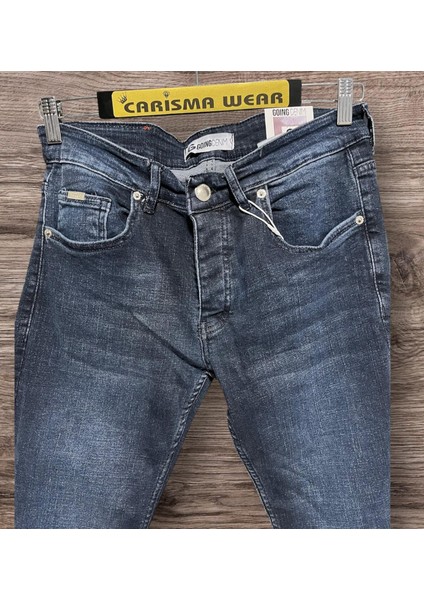 Erkek Slimfit Kot Pantolon