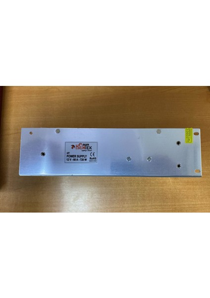 12 Volt 60 Amper Metal Kalın Kasa Adaptör