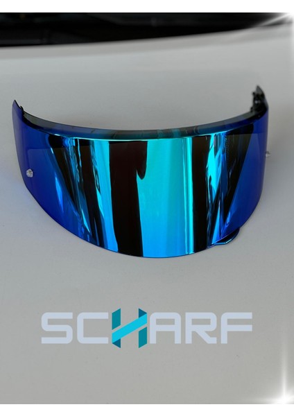 Agv K3 Mono (Yeni 2.nesil) Uyumlu Iceblue Vizör