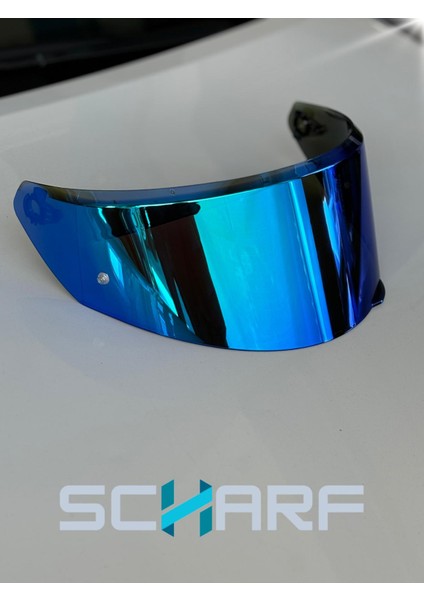 Agv K3 Mono (Yeni 2.nesil) Uyumlu Iceblue Vizör
