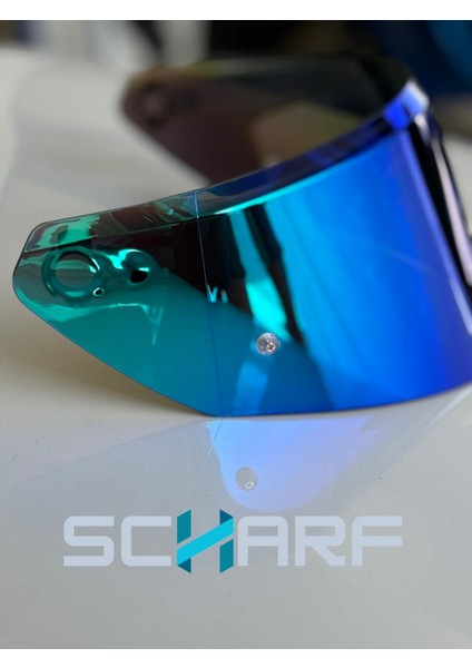 Agv K3 Mono (Yeni 2.nesil) Uyumlu Iceblue Vizör