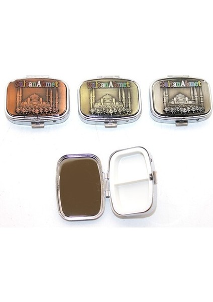 Istanbul Temalı Enfiye Kutusu Sultanahmet Baskılı