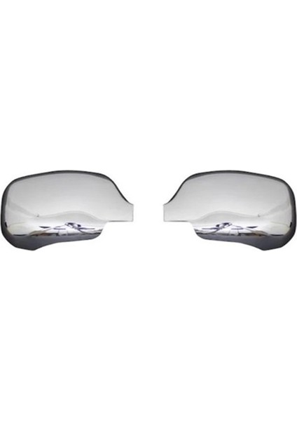 Renault Kangoo 1997-2007 Arası Abs Plastik Krom Kaplama Ayna Kapağı 2 Prç