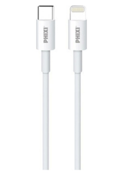 Basic CB412L 5.0A Type-C To Lightning USB Şarj Kablosu – Hızlı Şarj ve Dayanıklı Kullanım