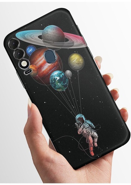 Spark 8t Kılıfı Hd Kalite Baskılı Parlak Silikon Kapak - ATAM10