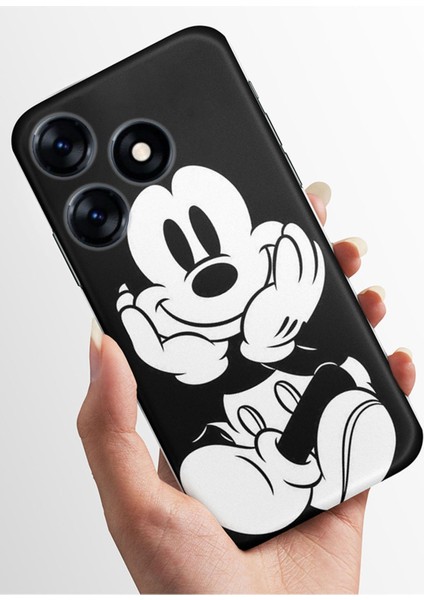 Spark 10 Uyumlu Kılıf Kamera Korumalı Baskılı Silikon Kapak - Minymouse7