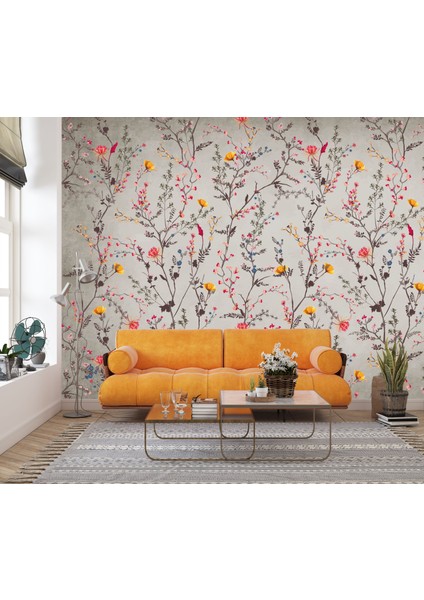 Chinoiserie Uzak Doğu Duvar Kağıdı, Chinoiserie Çiçekler Duvar Resmi, fırsatları