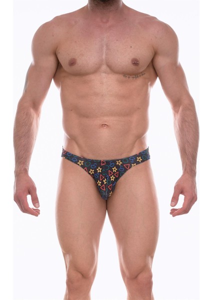 Erkek Desenli Slip