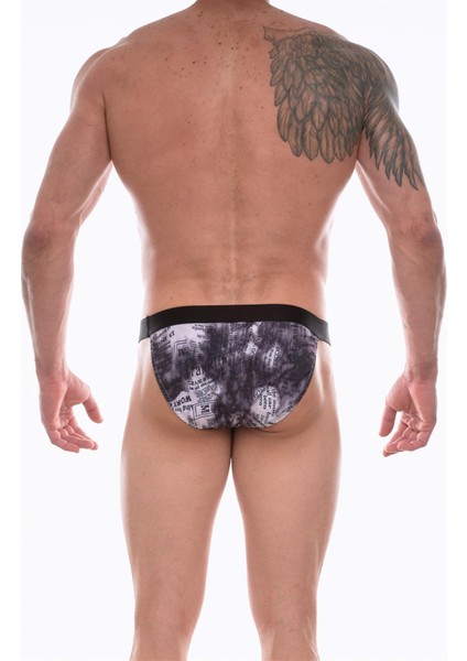 Erkek Desenli Slip