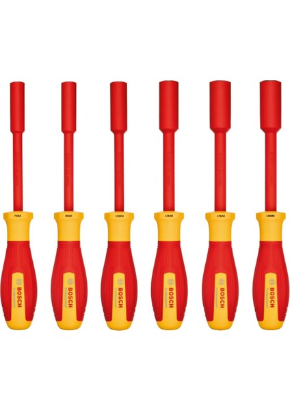 Vde Lokma Anahtar Seti Hex 6 Parça (1x Lokma Anahtar Seti 6 Parça (7,8,10,12,13,14MM))