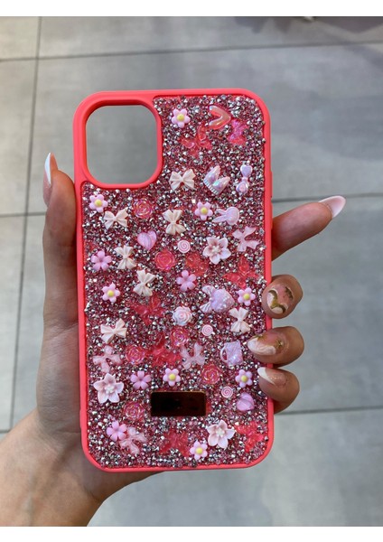 Iphone 11 Uyumlu Işıltılı Taş Detaylı Figürlü Premium Kılıf fiyatları