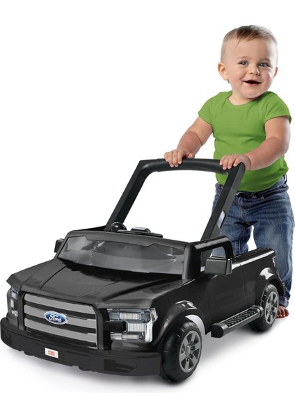 Yürüteç - Ford F-150, Akik Siyahı, 4'ü 1 Arada Yürüteç 6 Aylık ve Üzeri