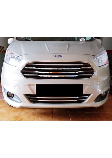 Ford Tourneo Courier 2014-2018 Arası Krom Ön Panjur 6 Parça P.çelik fiyatları
