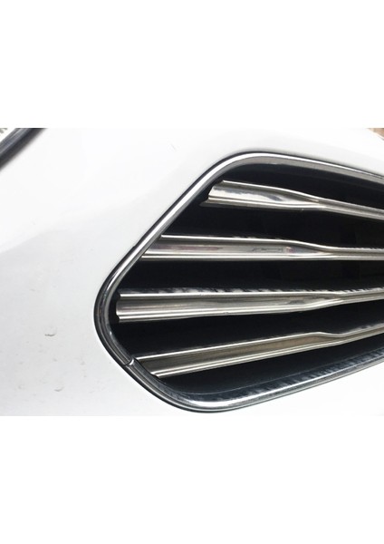 Ford Tourneo Courier 2014-2018 Arası Krom Ön Panjur 6 Parça P.çelik modelleri
