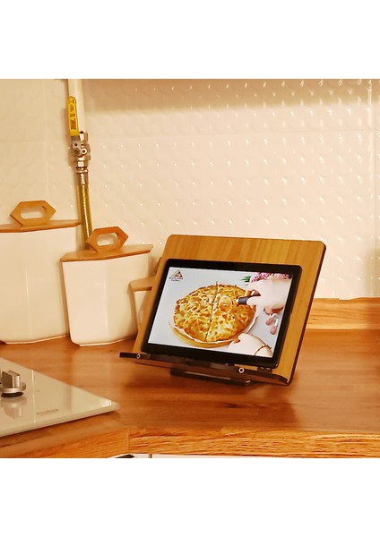 Ev Hanımları Için Mutfak Yardımcısı Tablet Standı Kitap Standı Isim Yazılabilir Ev Için Hediyesi