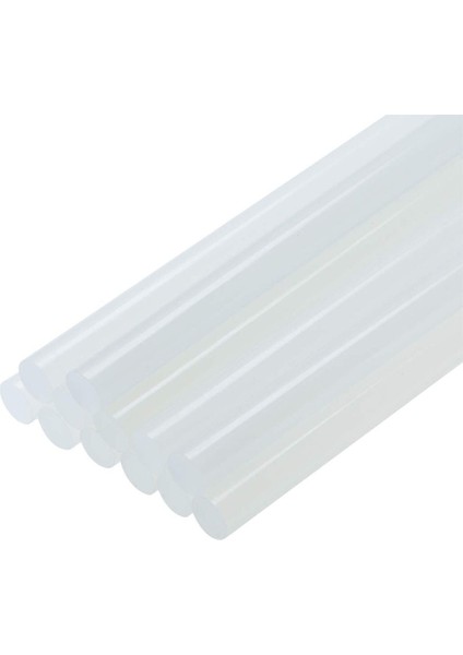 7mm - 30CM, Ince, Şeffaf Silikon, 10 Adet,