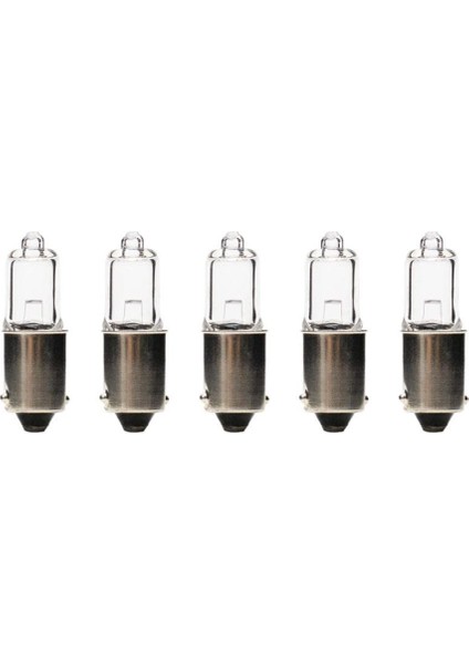 5 Adet 12V H10W 10W BA9S Ampul