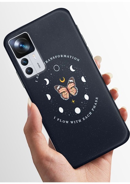 Xiaomi Mi 12T Pro Kılıf Kamera Korumalı Baskılı Silikon Kapak - Yıldızname