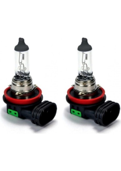 2 Adet 12V H11 55W Standart Halogen Ampul