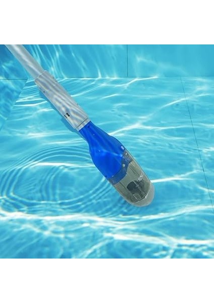 Aquatech Akülü Havuz Vakumu, Hafif Ayarlanabilir Havuz Temizleyici, Sağlıklı Havuz ve Spa Bakımı Temizleme Ekipmanları, Gri ve Mavi [enerji Sınıfı A] fırsatları