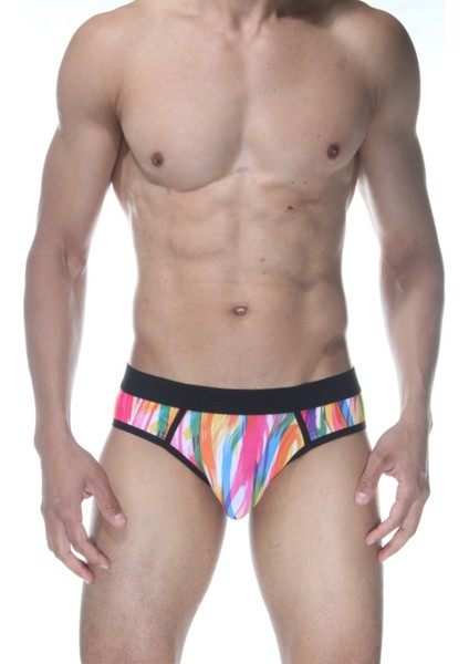 Renkli Jockstrap Erkek Iç Giyim