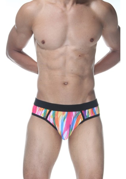 Renkli Jockstrap Erkek Iç Giyim