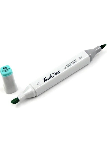 Touchliit Çift Taraflı Marker Kalem Turquoise Blue B68