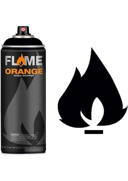 Orange Sprey Boya 400 ml Deep Black 904