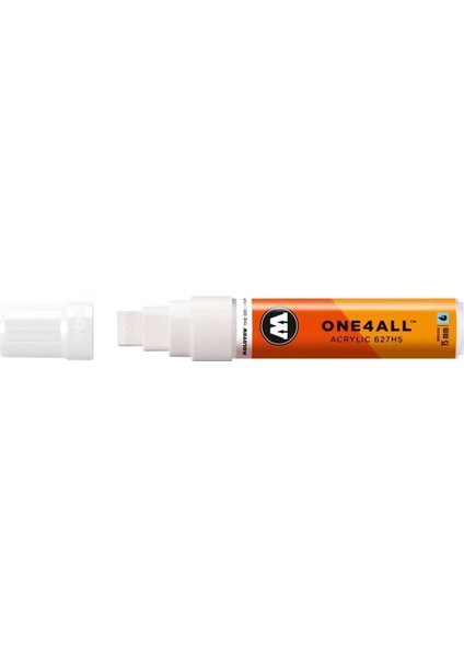 627HS ONE4ALL Düz Uç Akrilik Marker Kalem 15 mm Signal White 160